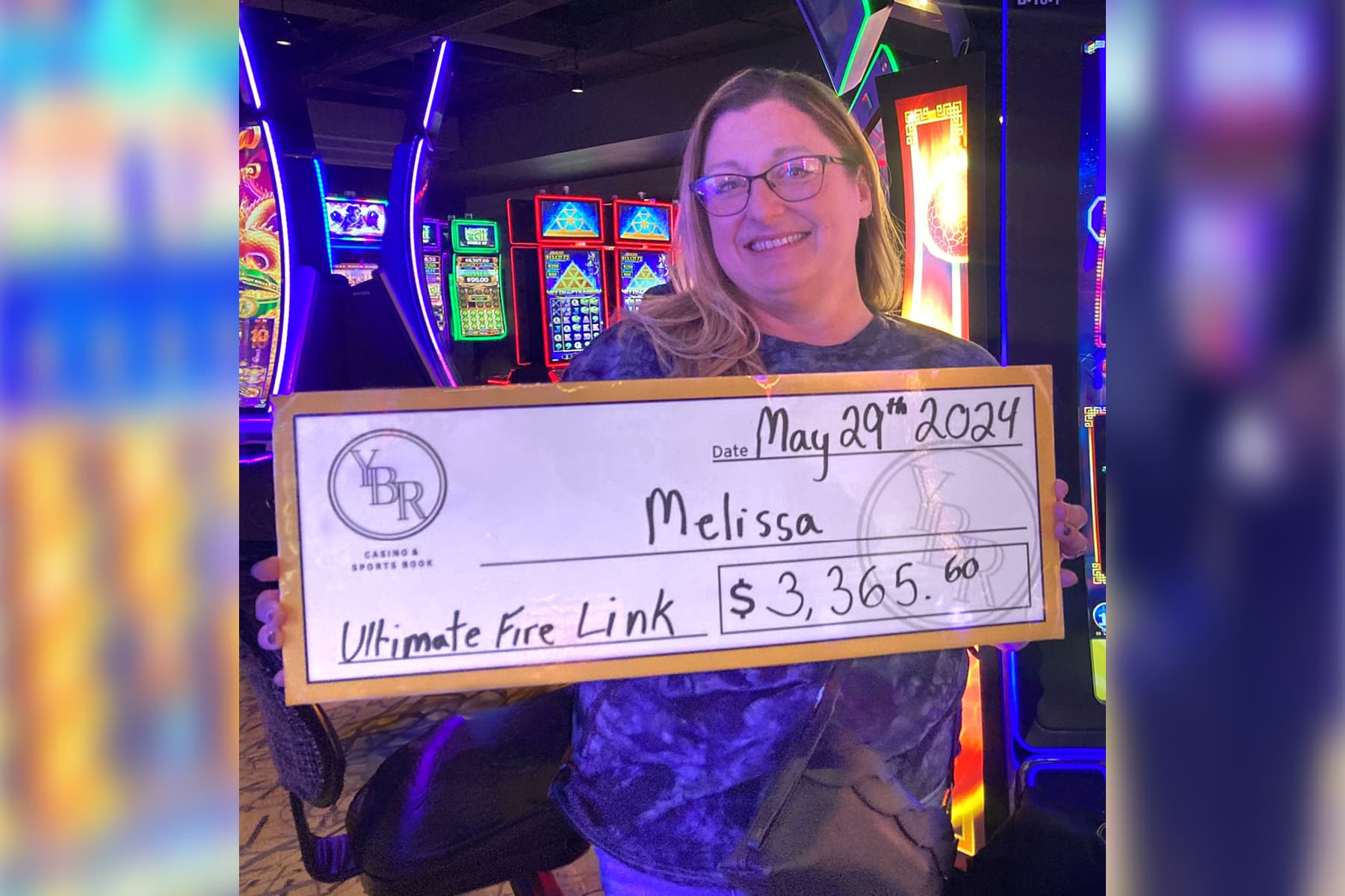 Melissa won $3,365