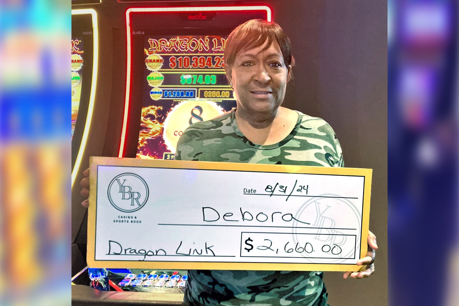 Debora won $2,660