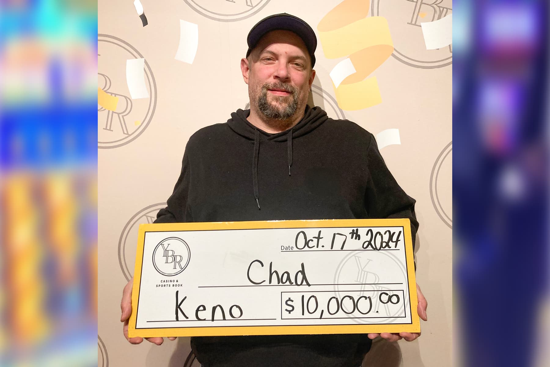 Chad won $10,000