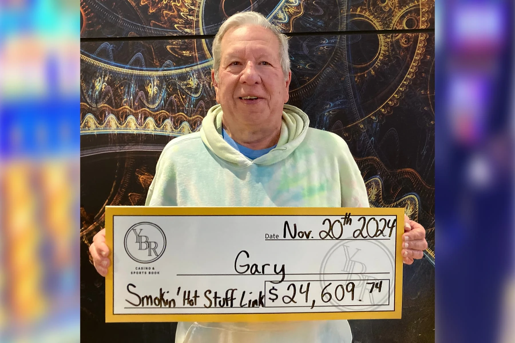 Gary won $24,609