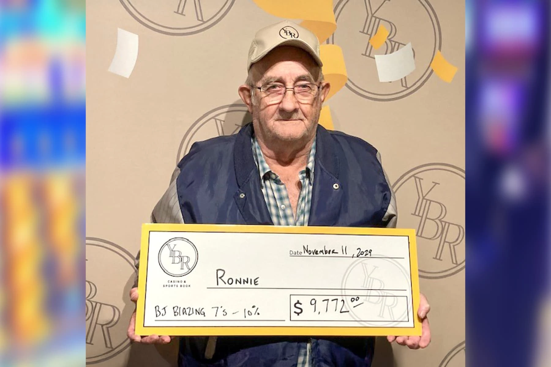 Ronnie won $9,772