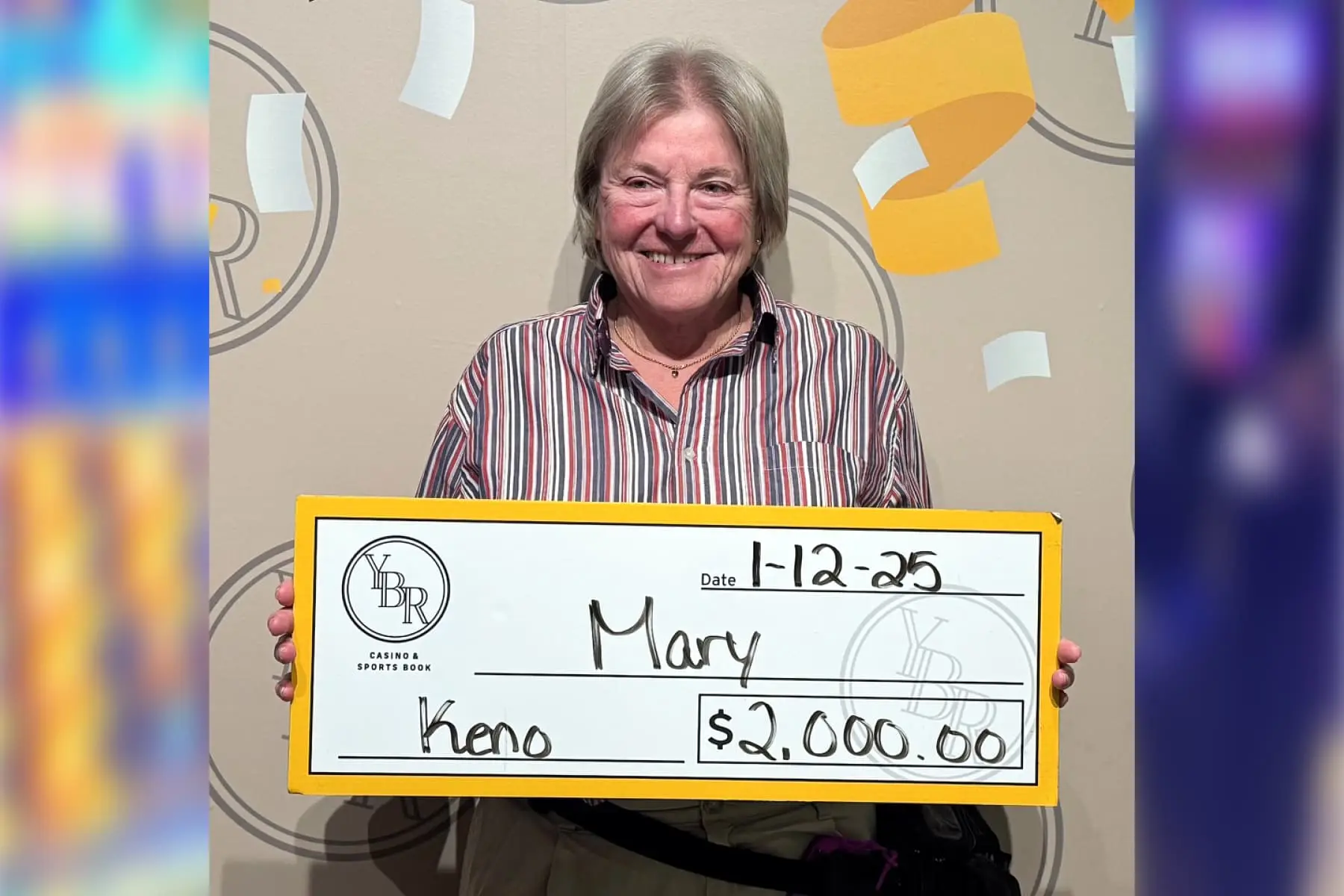 Mary won $2,000