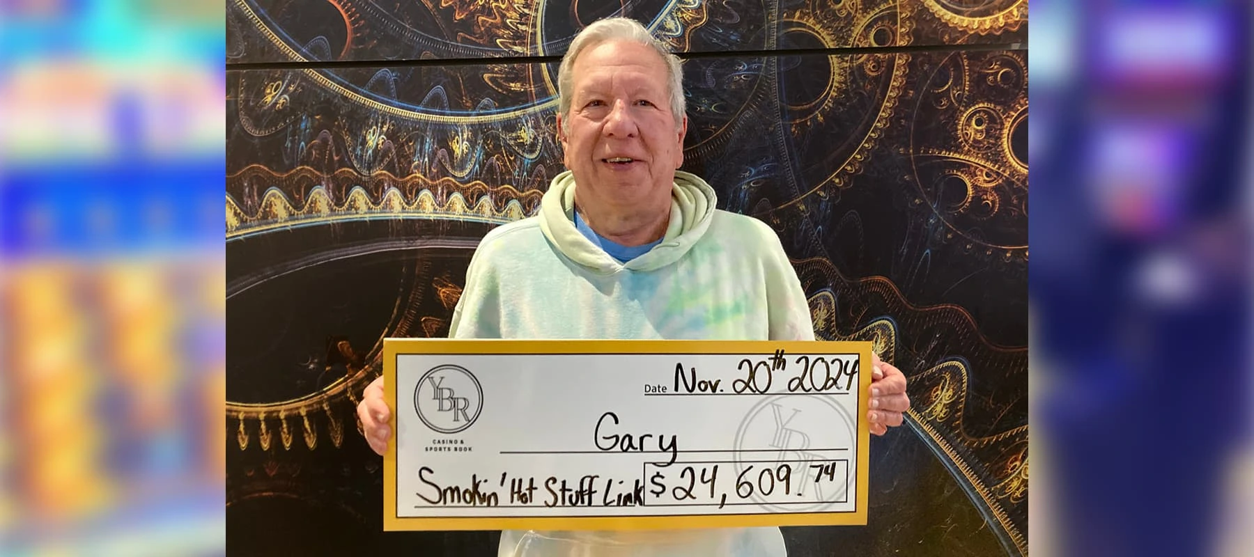 Gary won $24,609